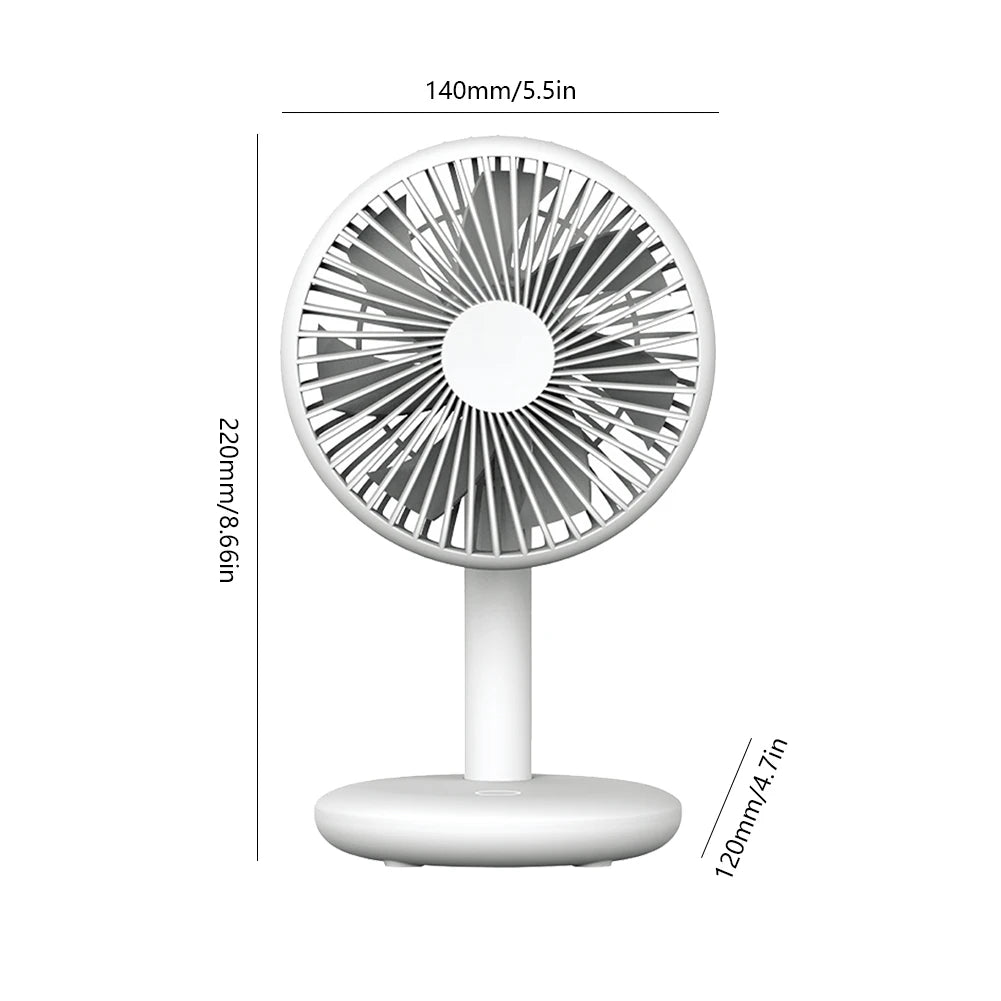 Purilite Select™ Dual-Spray USB Rechargeable Misting Fan