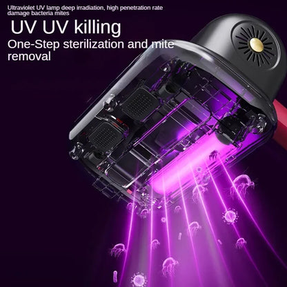Purilite Select Wireless Handheld Mattress Vacuum Cleaner with UV Sterilization and Powerful Suction for Bedding, Sofa, Upholstery, and Home Cleaning - PuriLite