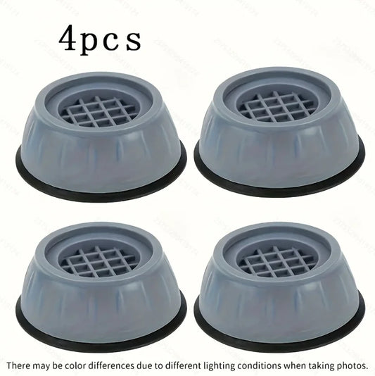 4PCS Anti-Vibration Washing Machine Feet-Suitable for Refrigerators for Anti-Slip Stability,Anti-Slip Base,Sound Dampening Pads