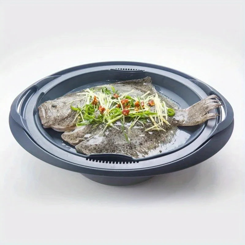 Purilite Select Silicone Heat-Resistant Pan | Kitchen Heating Plate Accessory | High-Temperature Silicone Cooking Insert - PuriLite