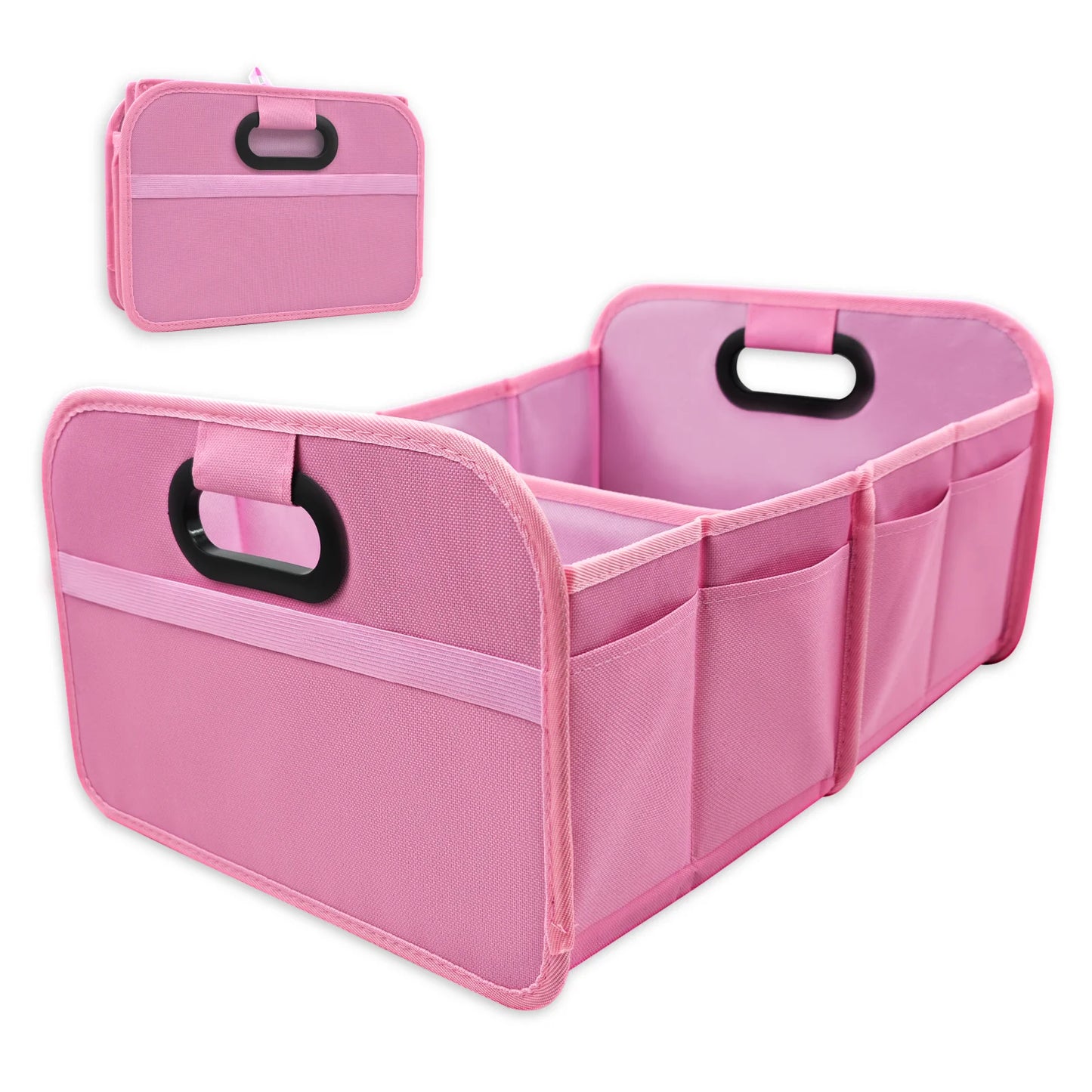 Purilite Select Foldable Car Trunk Organizer Storage Box for SUV, Portable Camping Storage Bin, Multi-Purpose Space Saving Cargo Organizer