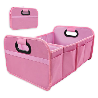 Purilite Select Foldable Car Trunk Organizer Storage Box for SUV, Portable Camping Storage Bin, Multi-Purpose Space Saving Cargo Organizer