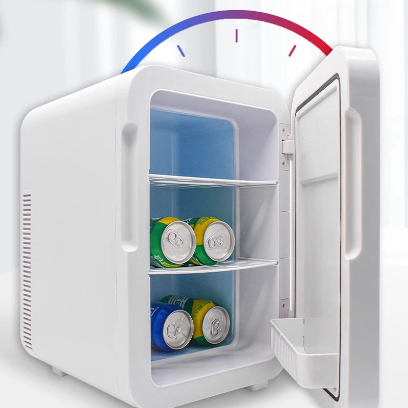 Purilite Select 20L Portable Mini Refrigerator | Car & Home Electric Cooler | Compact Cosmetic & Beverage Fridge | AC DC Powered Travel Refrigerator | 20L Storage Capacity