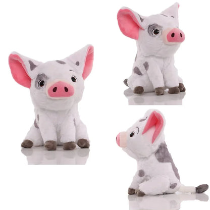 Purilite Select Cute Pig and Rooster Plush Stuffed Animal Toy Soft PP Cotton Cuddly Toy for Kids Room Decor Birthday Gift