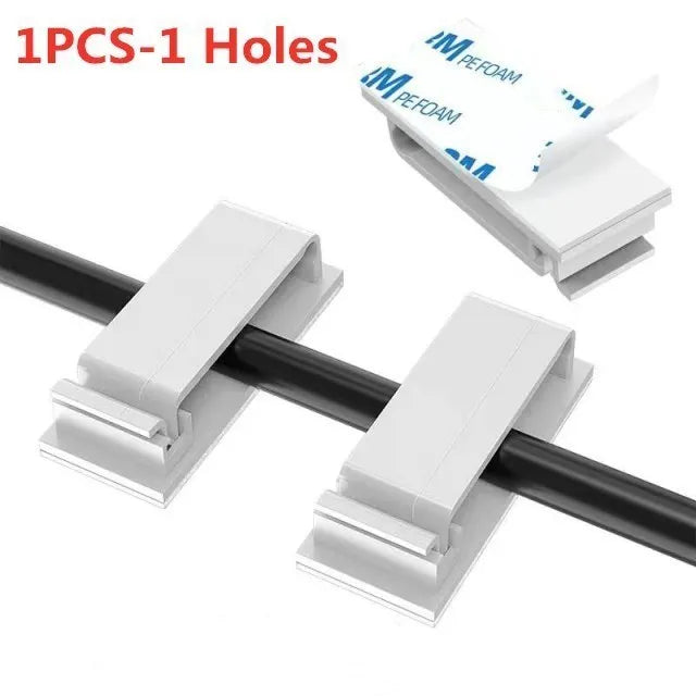 Purilite Select – 10-Hole Adhesive Cable Organizer