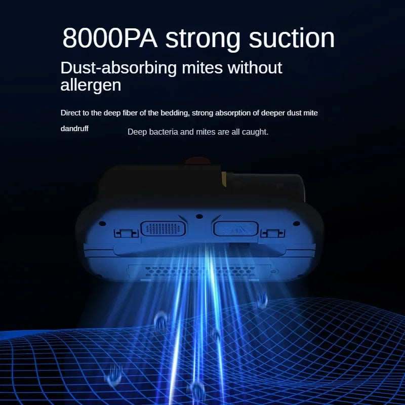 Purilite Select Wireless Handheld Mattress Vacuum Cleaner with UV Sterilization and Powerful Suction for Bedding, Sofa, Upholstery, and Home Cleaning - PuriLite