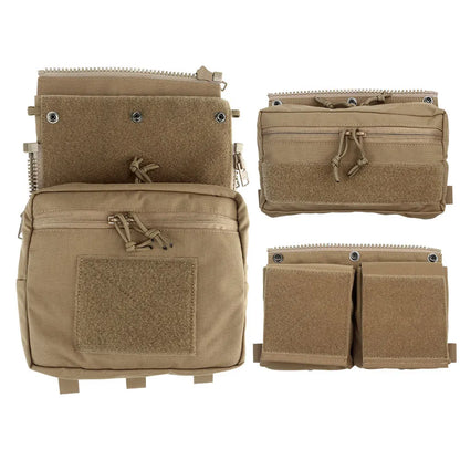 Purilite Select Modular Outdoor Storage Back Panel Backpack with Large Storage Pouch for Camping Hiking Hunting and Outdoor Activities