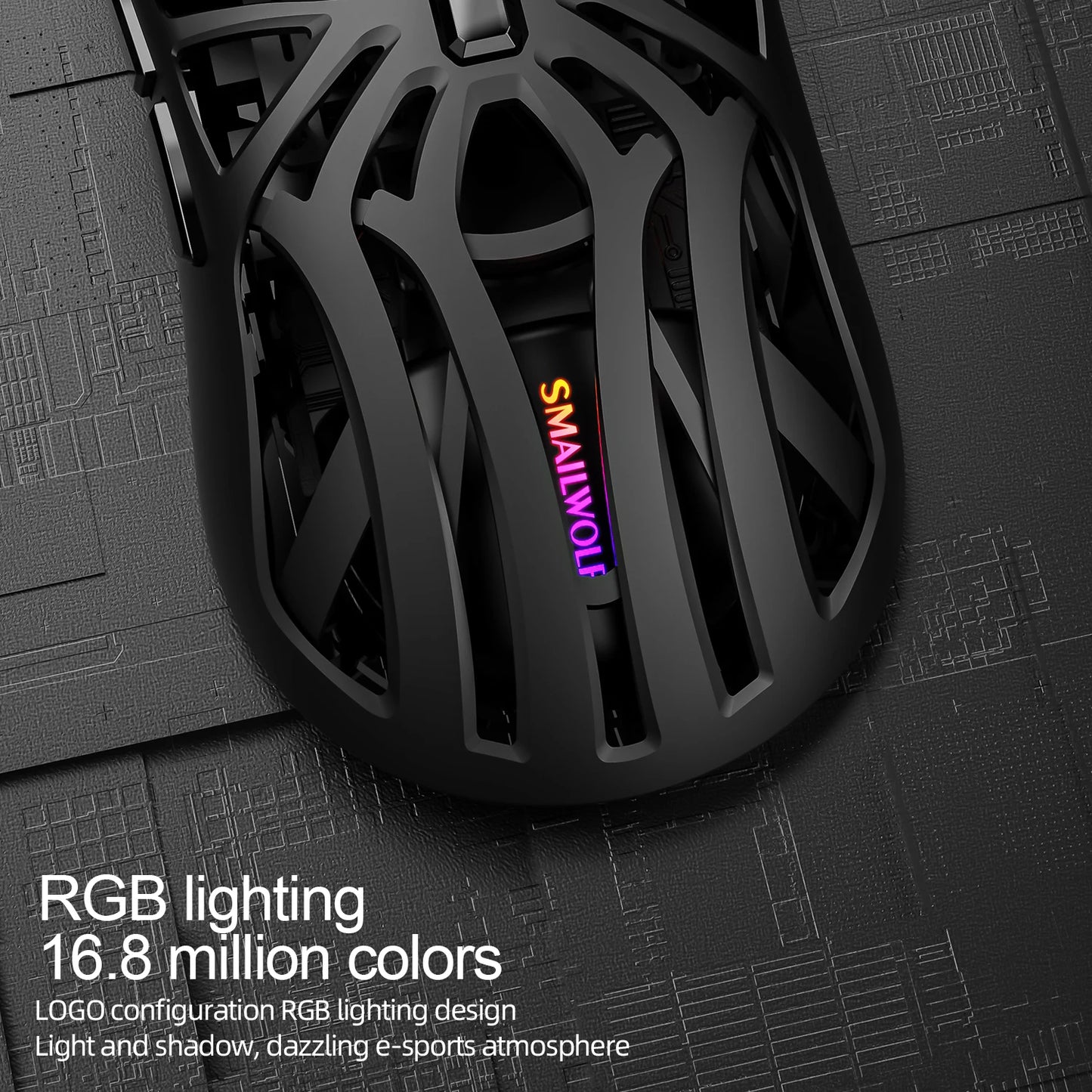 Purilite Select RS8 Tri-Mode Wireless Gaming Mouse