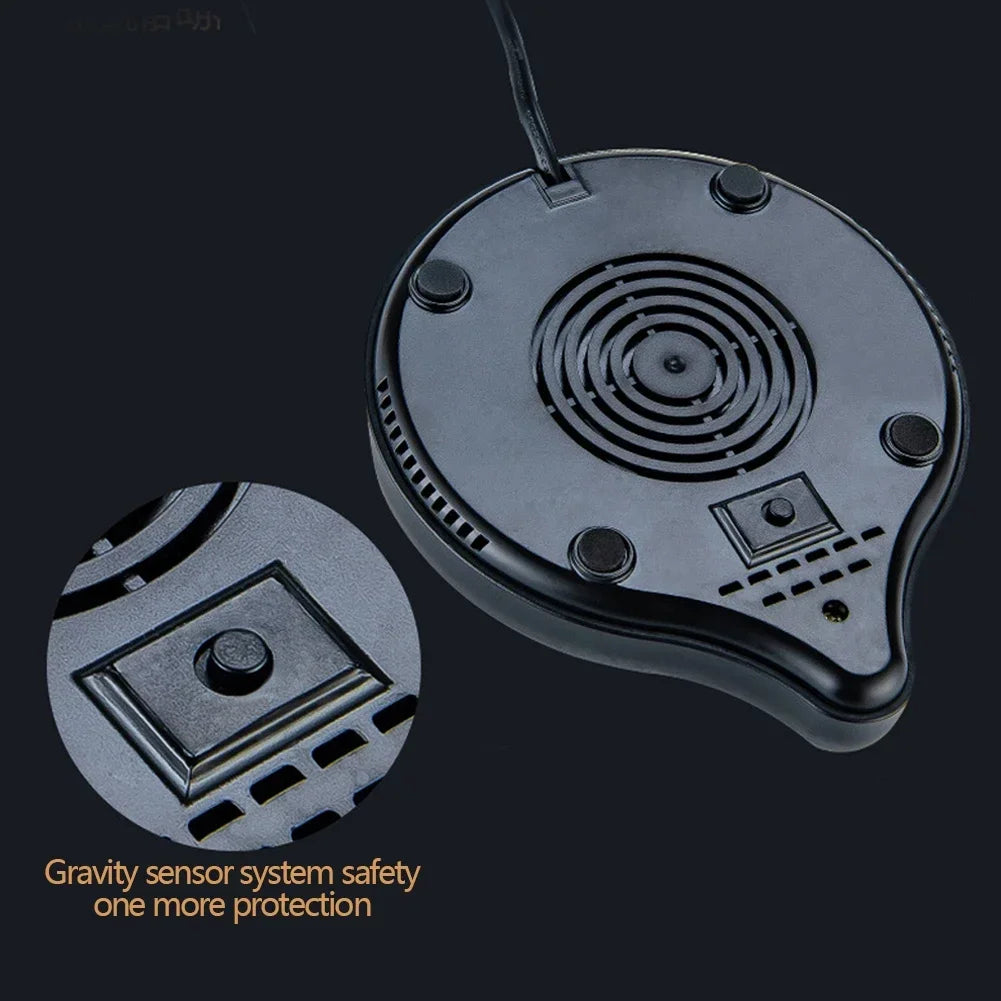 Purilite Select | Smart Cup Warmer Heating Coaster with 5 Temperature Levels & Auto Shut-Off