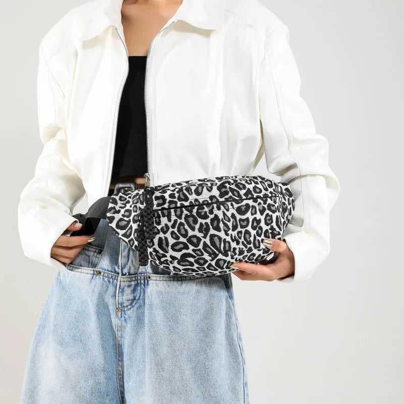 Purilite Select Leopard Print Women Waist Pack