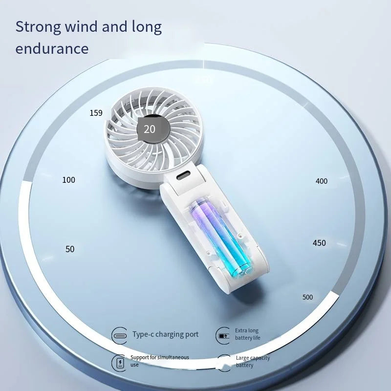 Purilite Select – Rechargeable USB-C Fan with Long Battery Life Optimization