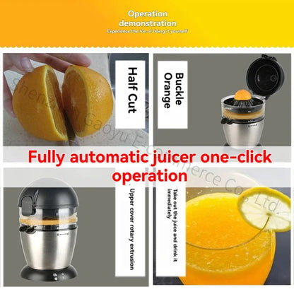Purilite Select Automatic Citrus Juice Extractor Machine – Commercial Grade Orange Juicer, Compact Tabletop Design, High-Efficiency Fresh Juice Maker - PuriLite