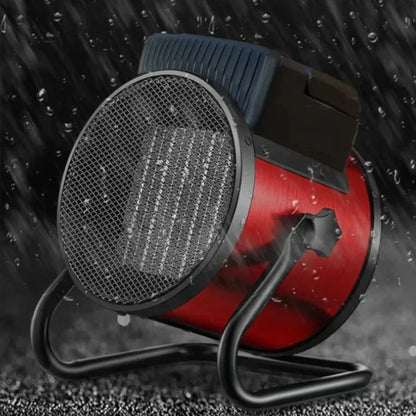 3000W Portable Industrial Electric Heater 220V Thermostat Air Warmer Radiator Room Fast Heat 3 Gear Adjust Overheat Protection