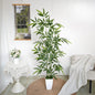 160/180CM Artificial Bamboo Potted Plant, Faux Greenery for Modern  Style Living Room Window Landscape 、Outdoor Decor - PuriLite