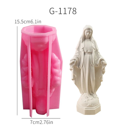 Purilite Select Angel Madonna Ornament Silicone Mold
