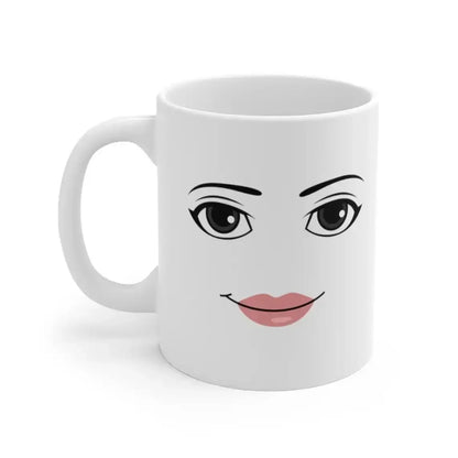 Game Inspired man Face Mug Funny Men or Woman Faces Coffee Mug Cute Gamer Birthday Gift Back To School Mug