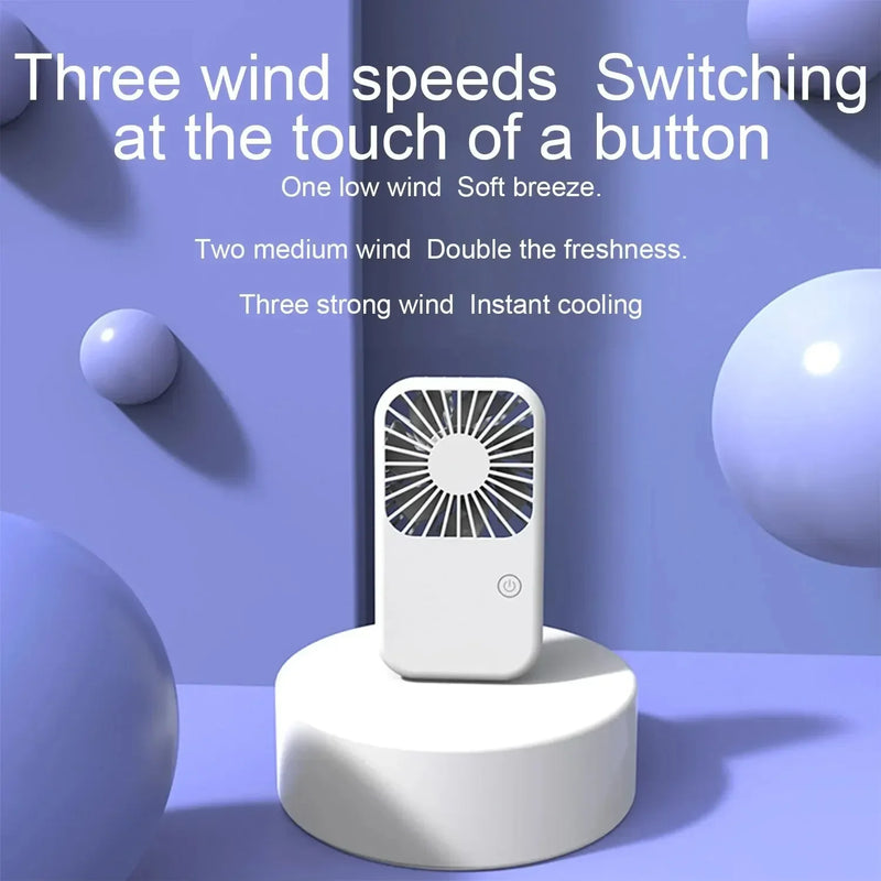 Purilite Select – Ultra-Quiet Portable Mini Fan (USB Rechargeable)