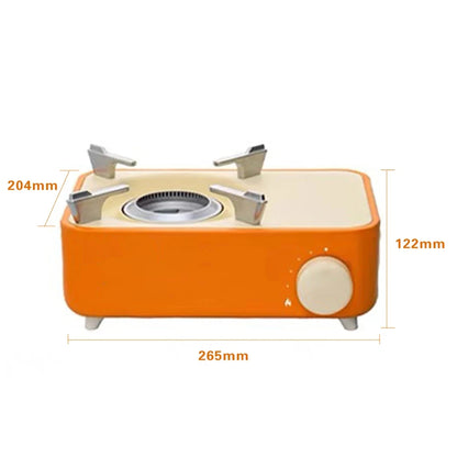 Purilite Select Portable Folding Gas Stove with Electronic Ignition – Ultra-Light Butane Camping Cooker, 2.1kW High Power Outdoor Stove for Hiking, Travel, and Picnic Cooking - PuriLite