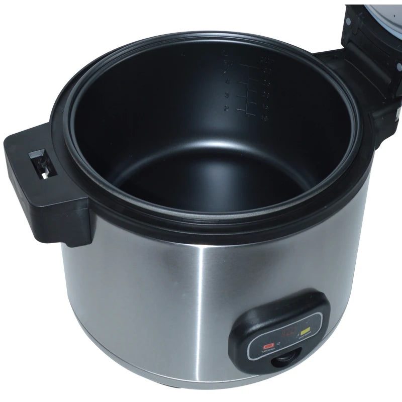 Commercial Rice Cooker 13L Multi Cooker Stainless Steel Electric Cooker Hotel/Dining Hall/Restaurant Rice Cooker - PuriLite
