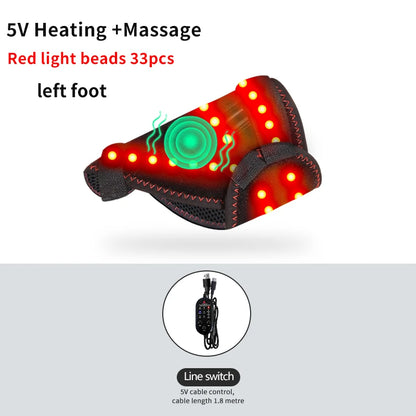 Purilite Select FlexHeat™ Electric Ankle Massager – 3-Level Heating & Vibration Therapy for Pain Relief and Joint Recovery