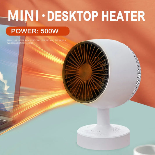 Purilite Select Desktop Intelligent Mini Heater – Smart Temperature Control with Oscillation & 3-Speed Heating for Home & Office