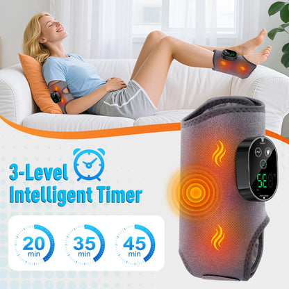 Purilite Select™ Dual Motor Heat & Vibration Rechargeable Foot and Ankle Massager
