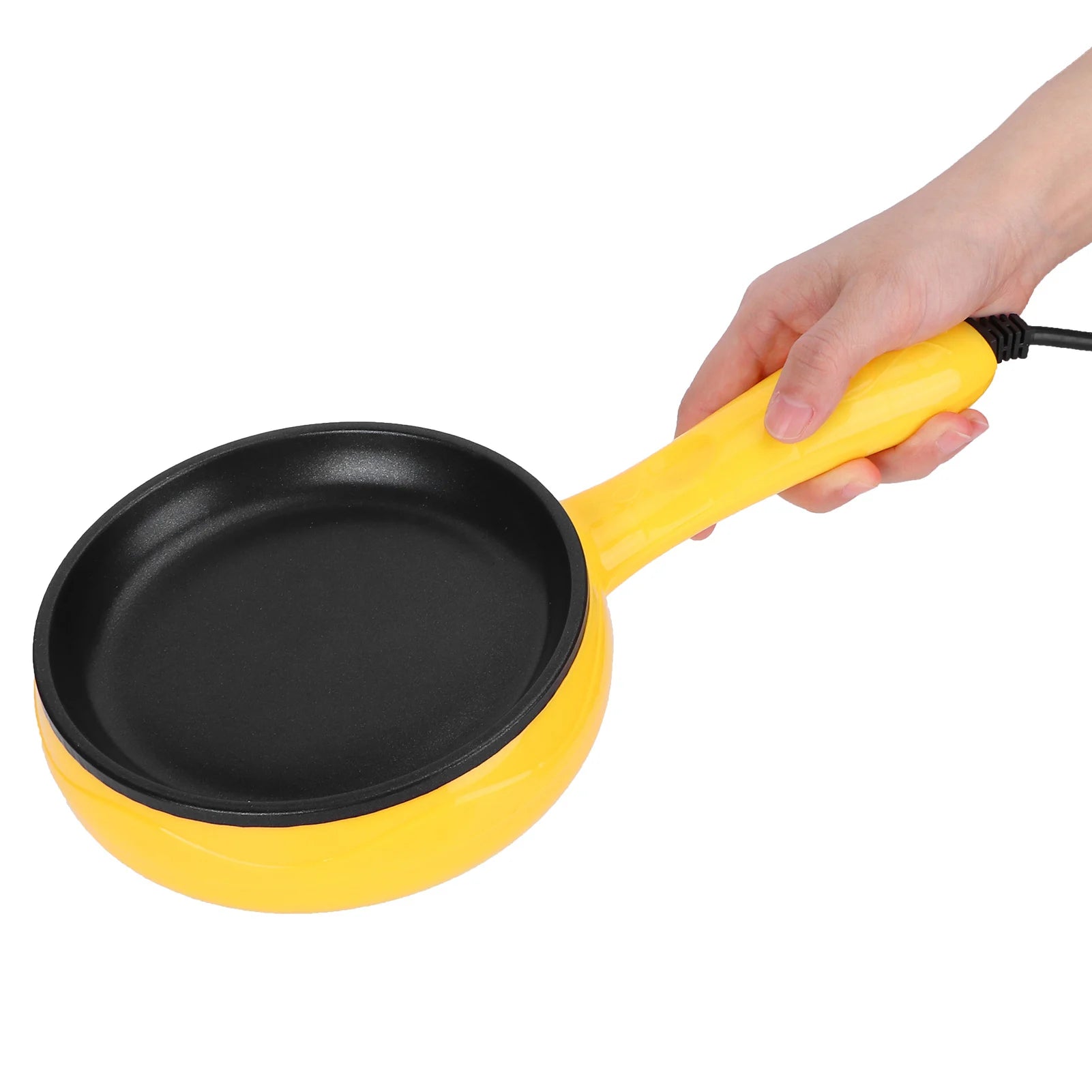 Purilite Select Mini Electric Frying Pan 350W – Non-Stick Egg & Pancake Cooker with Wooden Spatula, Portable Compact Cooking Pan - PuriLite