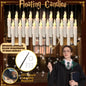 Purilite Select Halloween LED Floating Candles Magic Wand Remote Hanging Operated Battery Warm Light Decoration