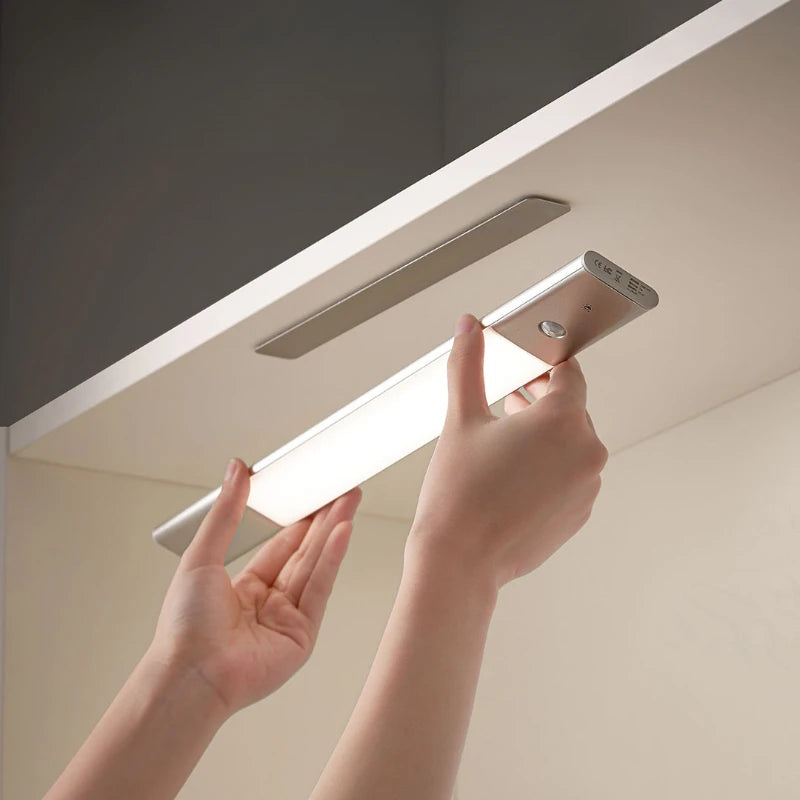 EZVALO Wireless Sensor Light Automatic Smart Induction Night Light Wardrobe Lamp Staircase Backlight for Dormitory LED - PuriLite