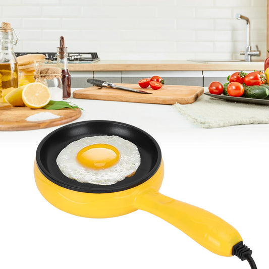 Purilite Select Mini Electric Frying Pan 350W – Non-Stick Egg & Pancake Cooker with Wooden Spatula, Portable Compact Cooking Pan - PuriLite