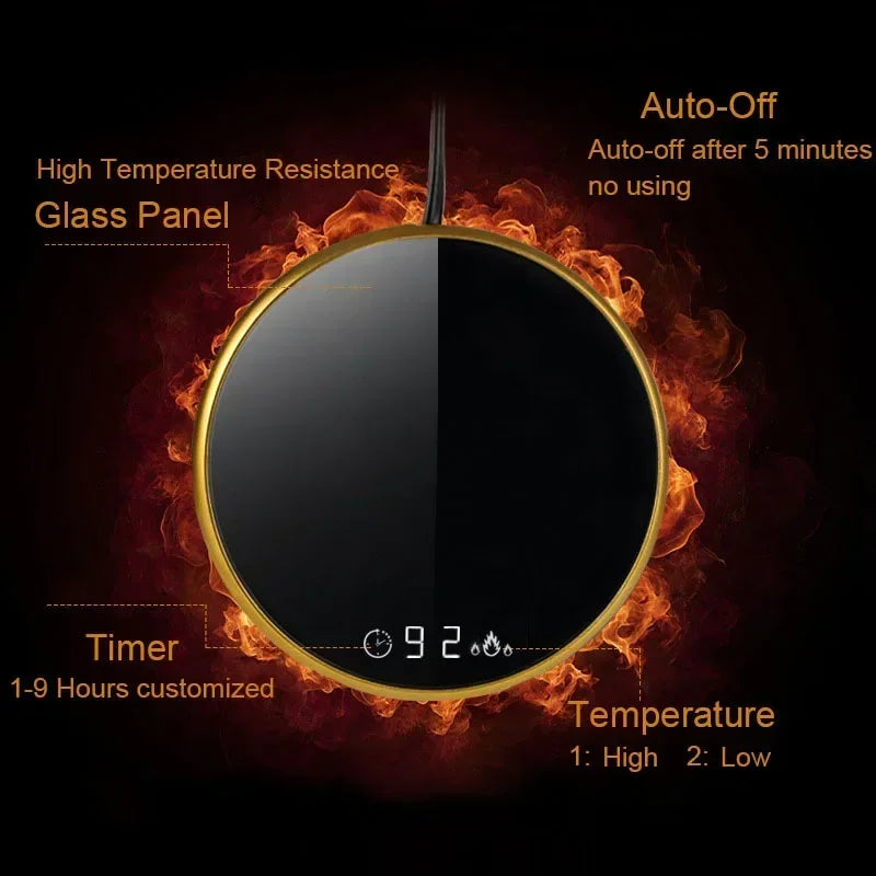 Purilite Select | Smart Coffee Mug Warmer with Timer & Dual Temperature Control