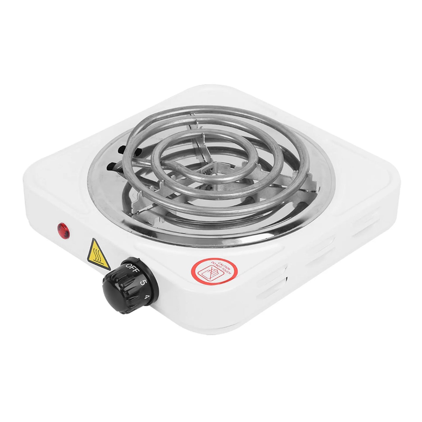 Purilite Select 1000W Stainless Steel Portable Electric Stove – Single Tube Heating Plate for Home & Travel Use
