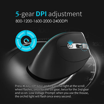 🔥 Purilite Select RGB Wireless Vertical Mouse