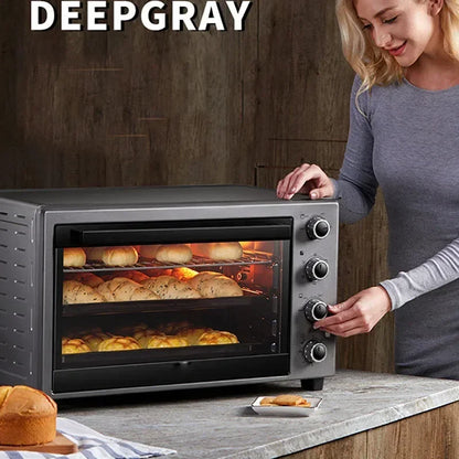 Purilite Select 60L Electric Oven | Large Capacity Multifunction Home Baking Oven | Hot Air Circulation Countertop Oven - PuriLite