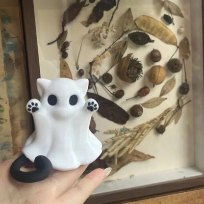 Purilite Select™ Mini Cat Ghost Ornament