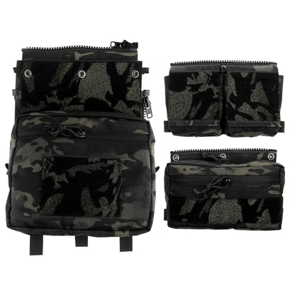 Purilite Select Modular Outdoor Storage Back Panel Backpack with Large Storage Pouch for Camping Hiking Hunting and Outdoor Activities