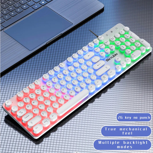 Purilite Select H300 104-Key Wired Membrane Keyboard