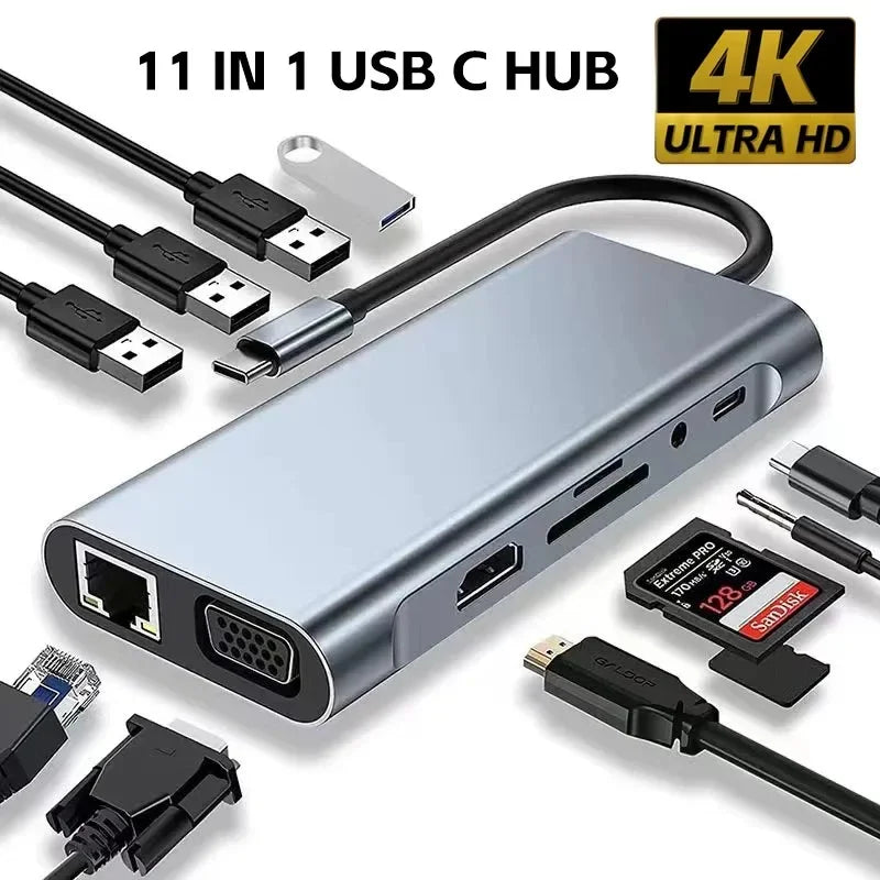 Purilite Select 3-in-1 USB-C Hub