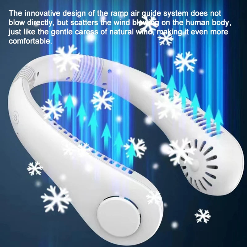 Purilite Select Neck Fan – Bladeless, Wearable, and Built for Summer Comfort