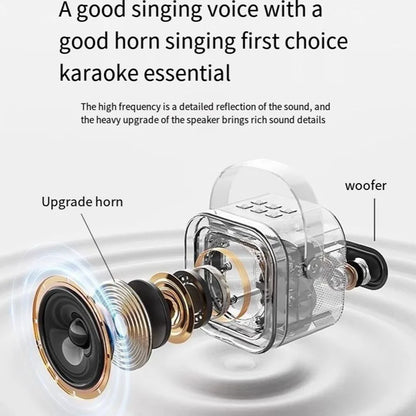 Purilite Select 2025 Portable Karaoke Machine with Wireless Bluetooth &amp; RGB Light