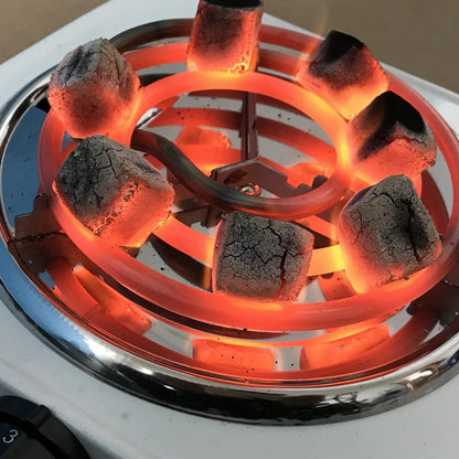 Electric Furnace Household Mini Single Disc Burner Portable Hot Plate Mosquito Incense Furnace 1000W 200-1000℃ Kitchen Stove