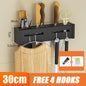 Wall Organizer Multi Purpose Kitchen Storage Rack for Utensils Pots Pans Hanging Space Saving No Drill Mount Heavy Duty