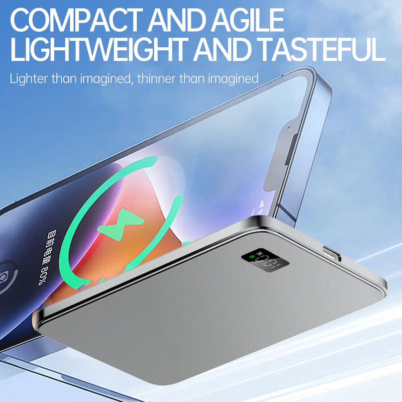 Purilite Select Ultra Thin Magnetic Wireless Power Bank