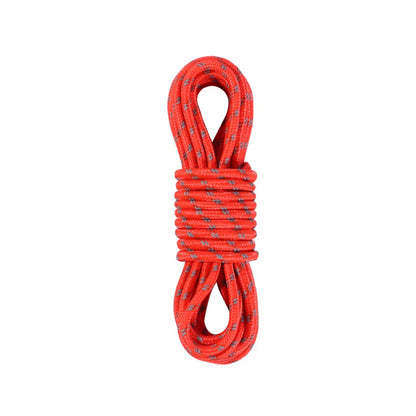 Purilite Select Reflective Paracord Rope | 5M x 5mm Heavy-Duty Camping Tent Guy Line for Tarp, Canopy, Hiking, Survival, Outdoor Emergency and Utility Use