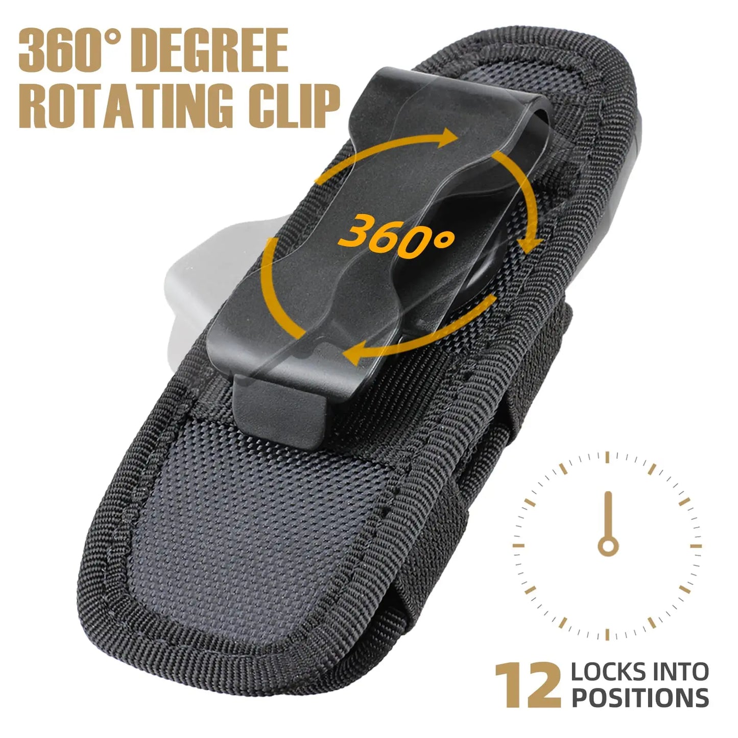 Purilite Select Tactical Flashlight Pouch Holster