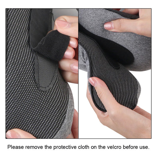 Portable U-shaped Pillow Memory Foam Snail Pillow Soft Noon Break Sleep Pillows Travel Neck Support Travel Neck Pillow - PuriLite