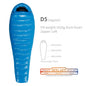 Purilite Select Ultralight Duck Down Sleeping Bag | 3-Season Backpacking, Hiking & Camping Mummy Sleeping Bag