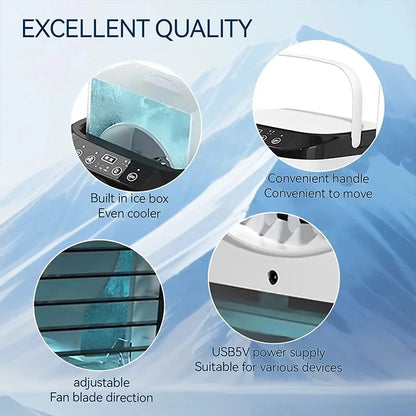 Purilite Select 10-in-1 Mini Cooling Fan with Ultrasonic Atomization
