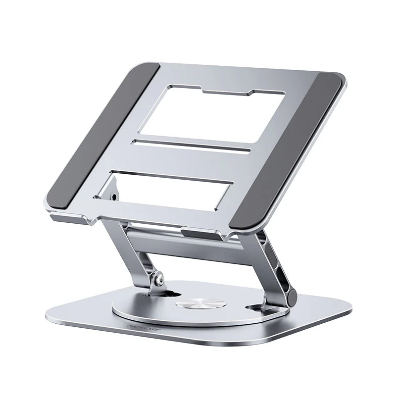 Laptop Stand 360° Rotatable Notebook Holder Liftable Desk Riser Stand Aluminum Alloy Stand Compatible With 9.7-17.3 Inch Laptops - PuriLite