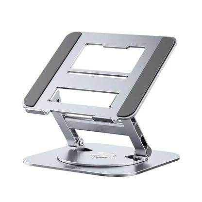 Laptop Stand 360° Rotatable Notebook Holder Liftable Desk Riser Stand Aluminum Alloy Stand Compatible With 9.7-17.3 Inch Laptops - PuriLite